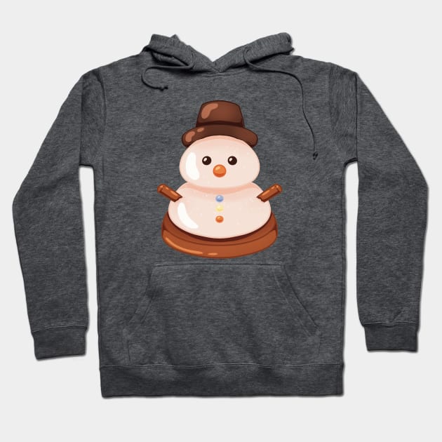 Snowman Cookie Hoodie by smalart